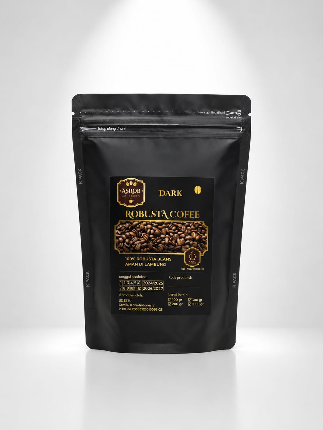 Asrob Robusta Coffee (Dark)