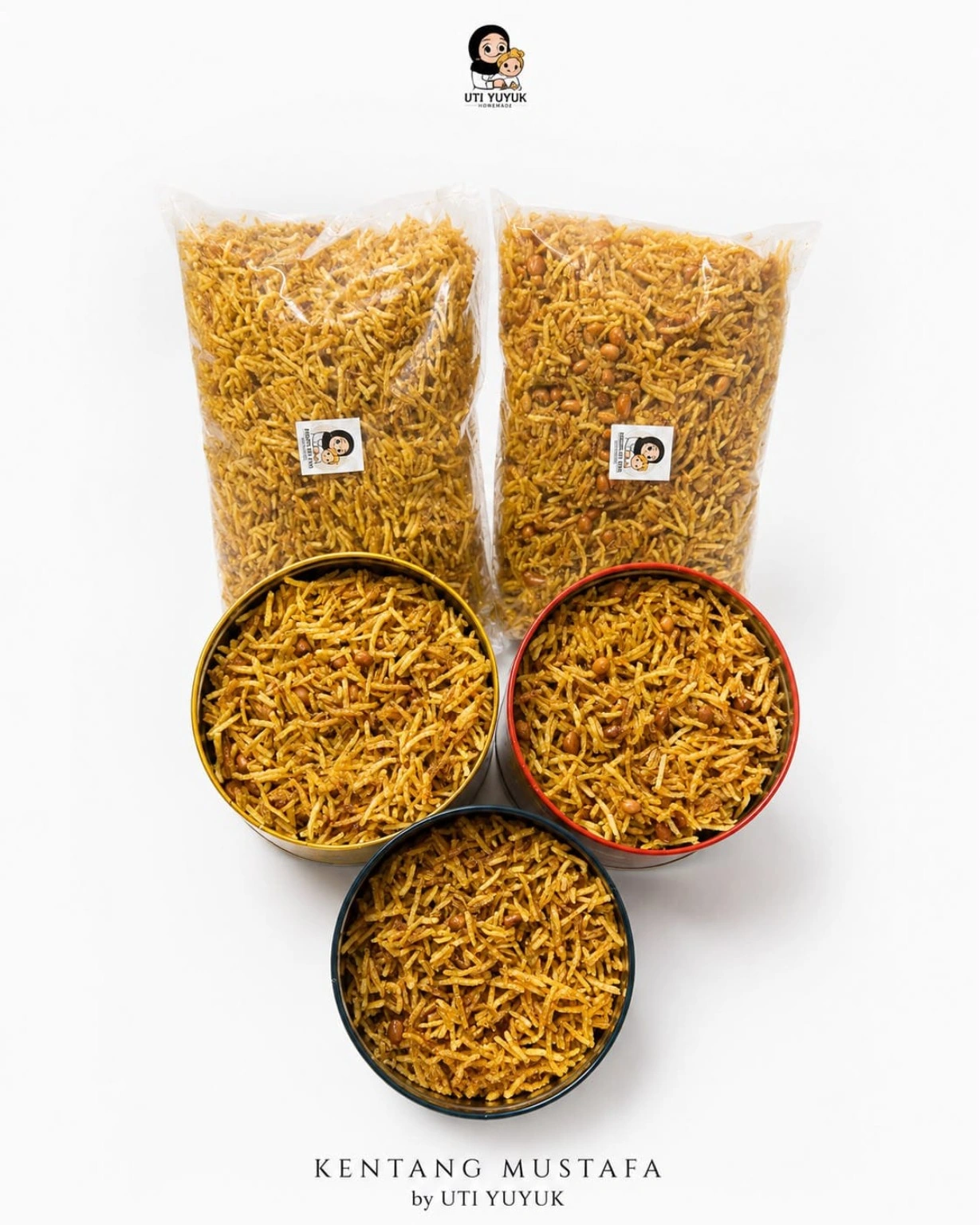 Crispy Potato with Peanuts (Kentang Mustofa)